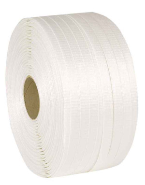 PE Umreifungsband 16 mm x 600m 600kg weiss