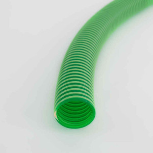 1m PVC Spiralschlauch grün 50 x 3,4 mm