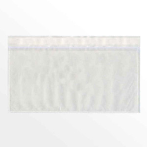 100 x Lieferscheintaschen / Dokumententaschen Begleitpapiertaschen Transparent DIN Lang