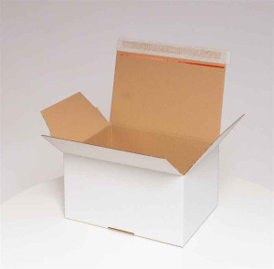 Automatikbodenkarton 310x230x158 mm, weiss