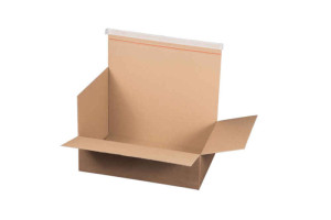 Automatikbodenkarton 540x380x160 mm, braun