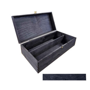 Trennsteg SCHWARZ für Holzkiste - 365 mm