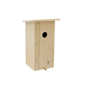 Vogelhaus natur - 225x100x100 mm