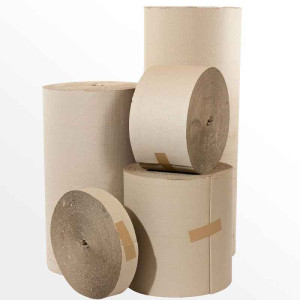 Rollenwellpappe C-Welle 20cm breit 70lfm