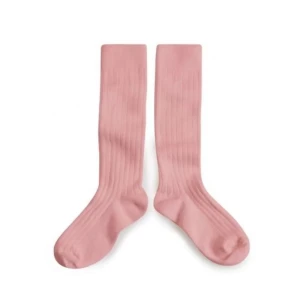 Collegien ROSE QUARTZ podkolanówki różowe - 18/20