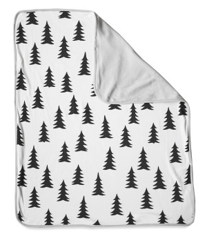 Fine Little Day Gran eco child blanket- kocyk z szarym wykończeniem