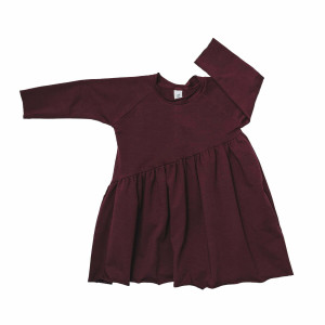 BOOSO sukienka BEVEL - burgund - 2y