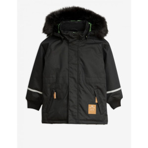 MINI RODINI czarna kurtka K2 - 12m
