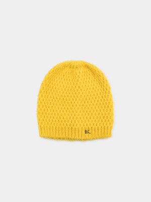 BOBO CHOSES czapka Yellow - 12m