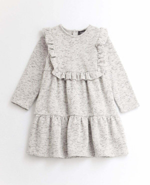 TOCOTO VINTAGE szara dresowa sukienka - 2y