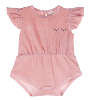 PLUMETI RAIN Body frotte DUSTY PINK - 9m