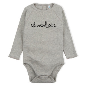 ORGANIC ZOO szare body CHOCOLATE - nb
