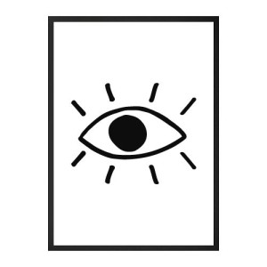 Organic Zoo Eye Plakat