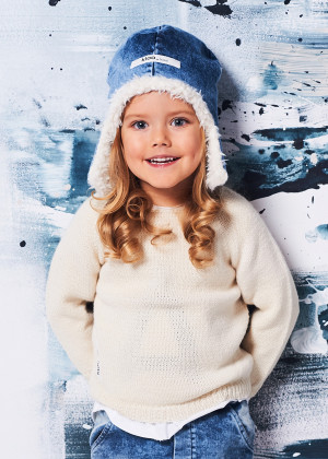 BOOSO czapka jeans - 12m