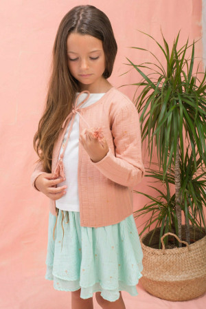 PLUMETI RAIN kurtka PALM PEACH - 4y