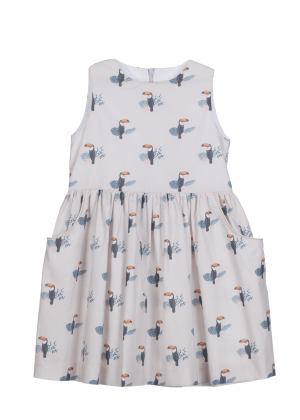 PLUMETI RAIN sukienka TOUCAN - 6y