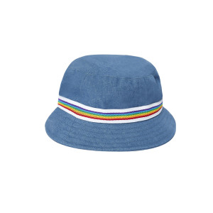 HUNDRED PIECES kapelusz Rainbow denim