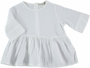 MY LITTLE COZMO jasnokremowa longsleeve Santorini - 12m