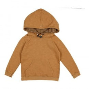 BUHO musztardowa bluza z kapturem Oliver - 3y