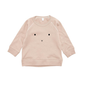 ORGANIC ZOO różowa bluza BUNNY - 0-3m