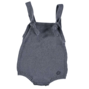 TOCOTO VINTAGE szare dziergane body - 6m