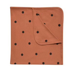 ORGANIC ZOO dwustronny koc Earth Dots