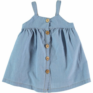 MY LITTLE COZMO Sukienka Chambray - 12m