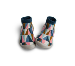 COLLEGIEN GEOMETRIC STYLE kapcie we wzorki - 34