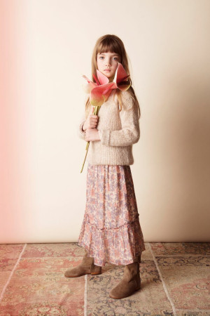 LOUIS LOUISE spódnica RACHEL gold lurex - 3y