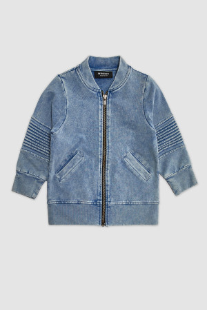 MINIKID bluza bomberka Blue - 2y