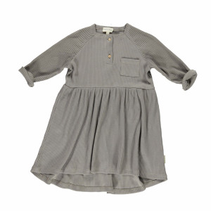 Piupiuchick jasnoszara, asymetryczna sukienka - 2y