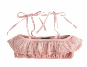TOCOTO VINTAGE różowy bikini top kąpielowy - 3y