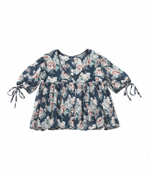 TOCOTO VINTAGE bluzka w kwiaty - 4y