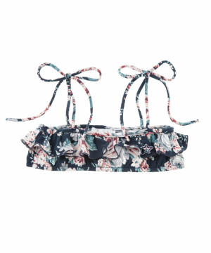 TOCOTO VINTAGE bikini top w kwiaty - 4y