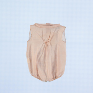 Minimu chic for kids Baby SOLE muślinowe body ze złotą nitką i stójką - 3m