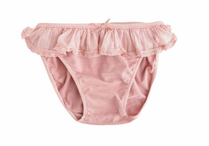 TOCOTO VINTAGE musztardowy bikini bottom - 10y