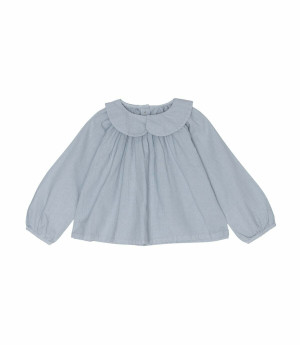 YELLOWPELOTA niebieska bluzka Sweet - 2y