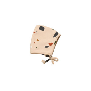ORGANIC ZOO czapka bonetka Terrazzo - 0-3m