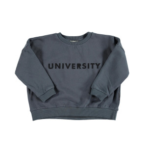 PIUPIUCHICK ciemnoszara bluza University - 3y