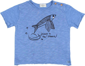 BUHO niebieska koszulka Cesar Ocean - 9m
