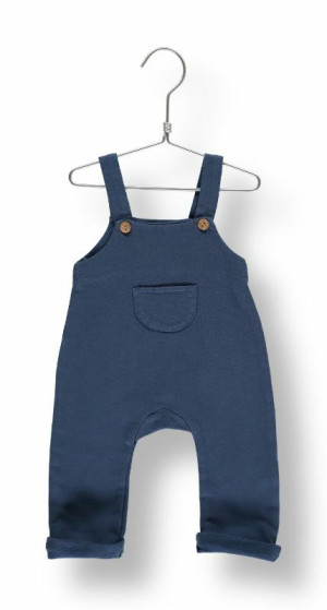 BEAN'S niebieskie spodnie ogrodniczki FIELTRO - 3m