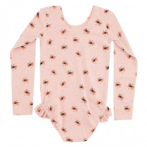 SOFT GALLERY Różowe body we wzory PENNY - 4y