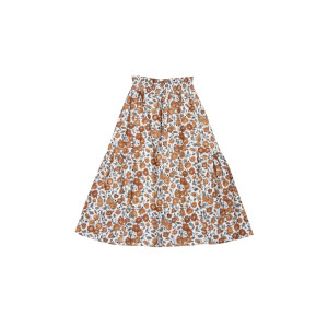 RYLEE&CRU spódnica midi BLOOM JANISE - 2y