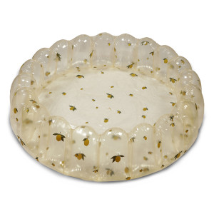 KONGES SLOJD duży basen Shell Transparent Lemon
