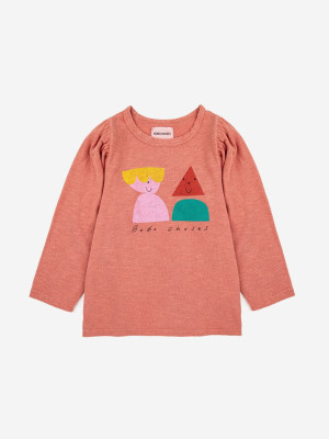 BOBO CHOSES koszulka longsleeve Funny Friends - 10y