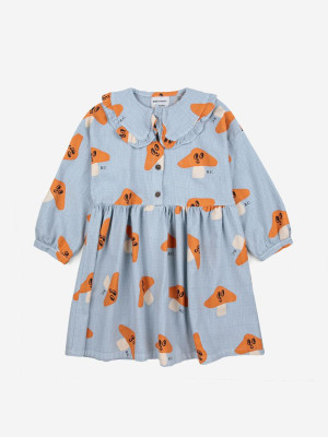 BOBO CHOSES sukienka Mr. Mushroom - 10y