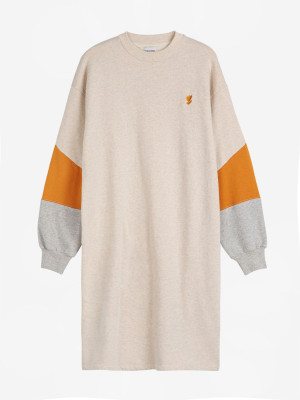 BOBO CHOSES damska dresowa sukienka Color Block - S