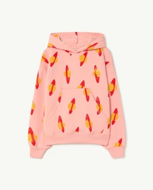 THE ANIMALS OBSERVATORY bluza z kapturem Pink Saturn - 8y