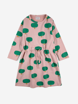 BOBO CHOSES sukienka Green Tree all over - 4y