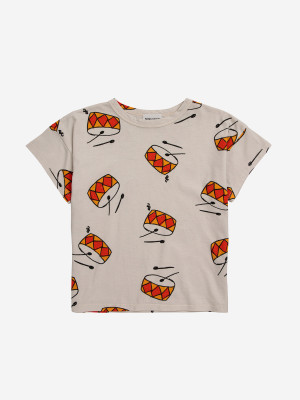BOBO CHOSES koszulka Play the Drum all over - 2y